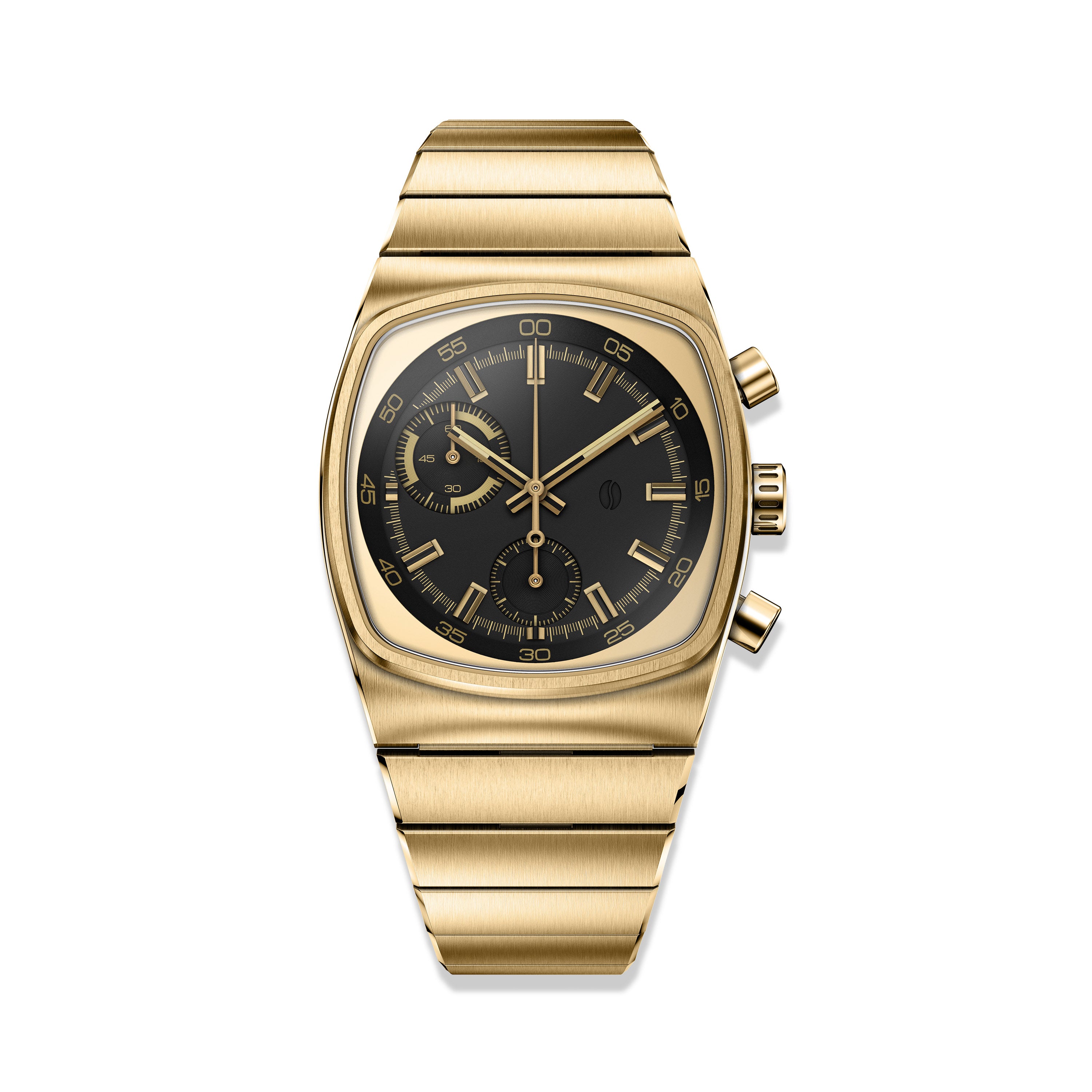 Metric Gold Black – Brew Watches - Main Image