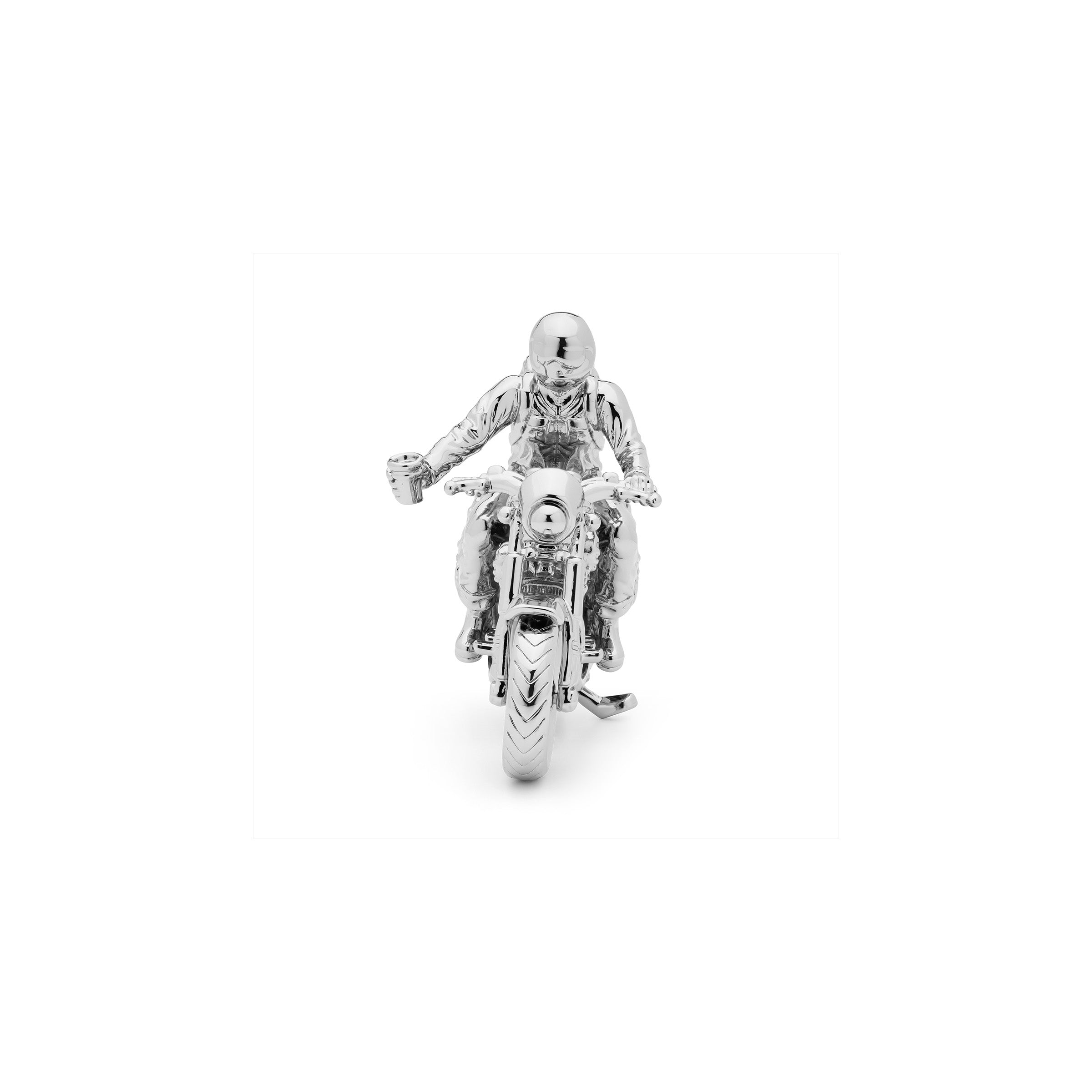 Mini Moto Cafe Rider Figure