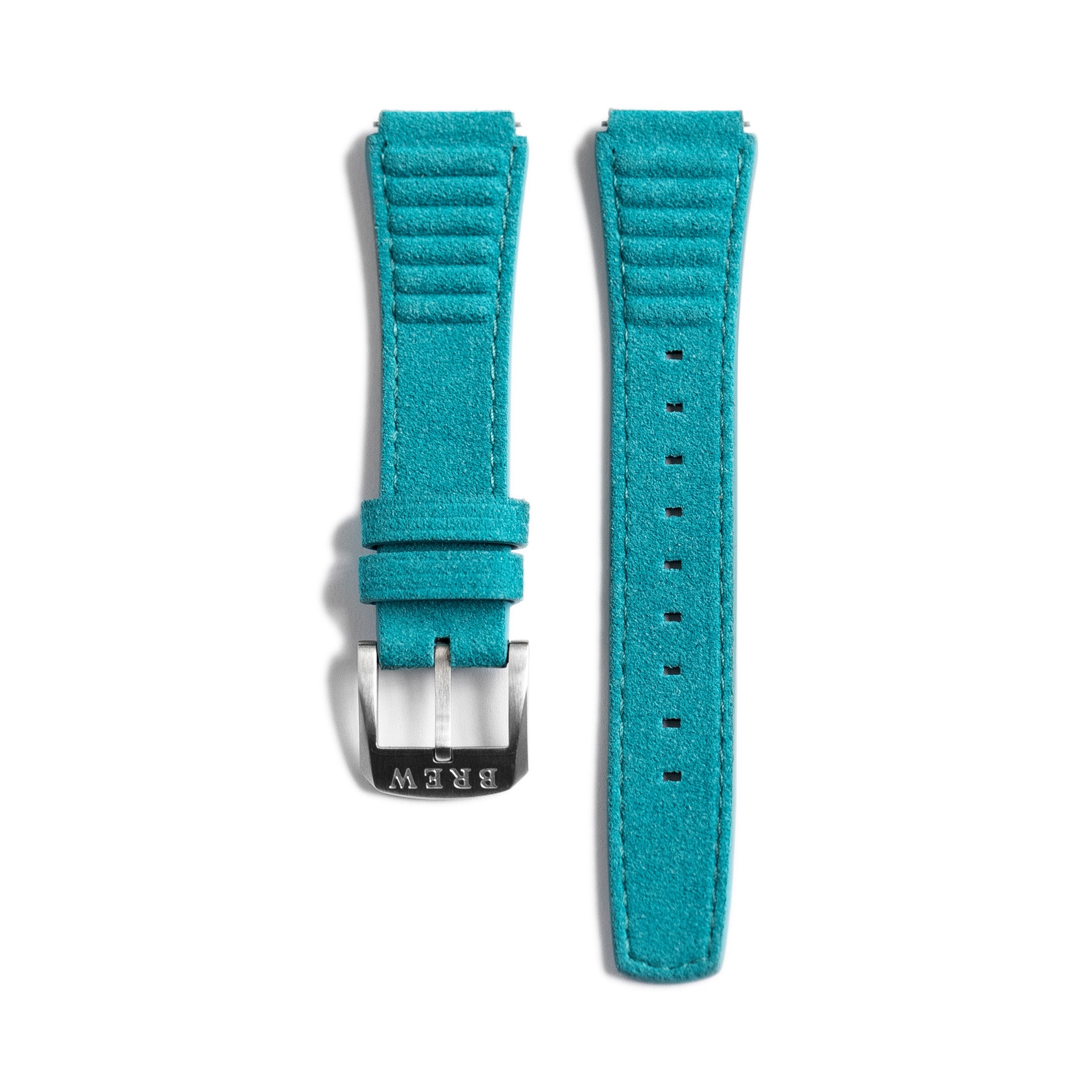 Metric Lite - Teal Suede Strap 18.00mm