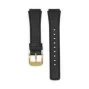 Metric Lite Leather Strap in Black 18.00mm