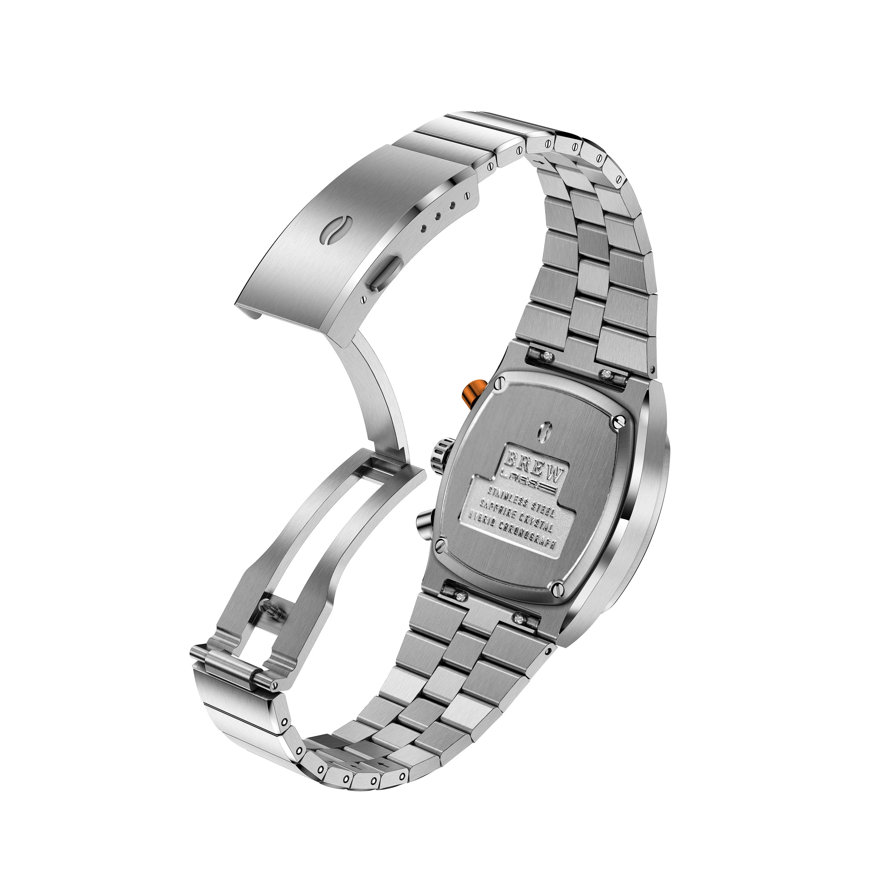 スーパーメトリック - バーントオレンジ – Brew Watches