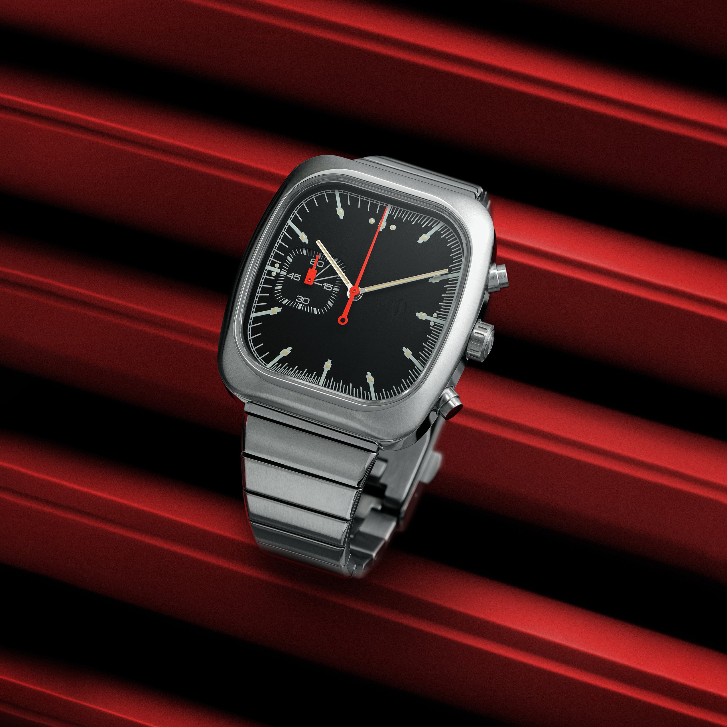時計 Brew Retrograph Retrograph - Crimson Slate