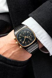 Metric - Black & Gold Carbon