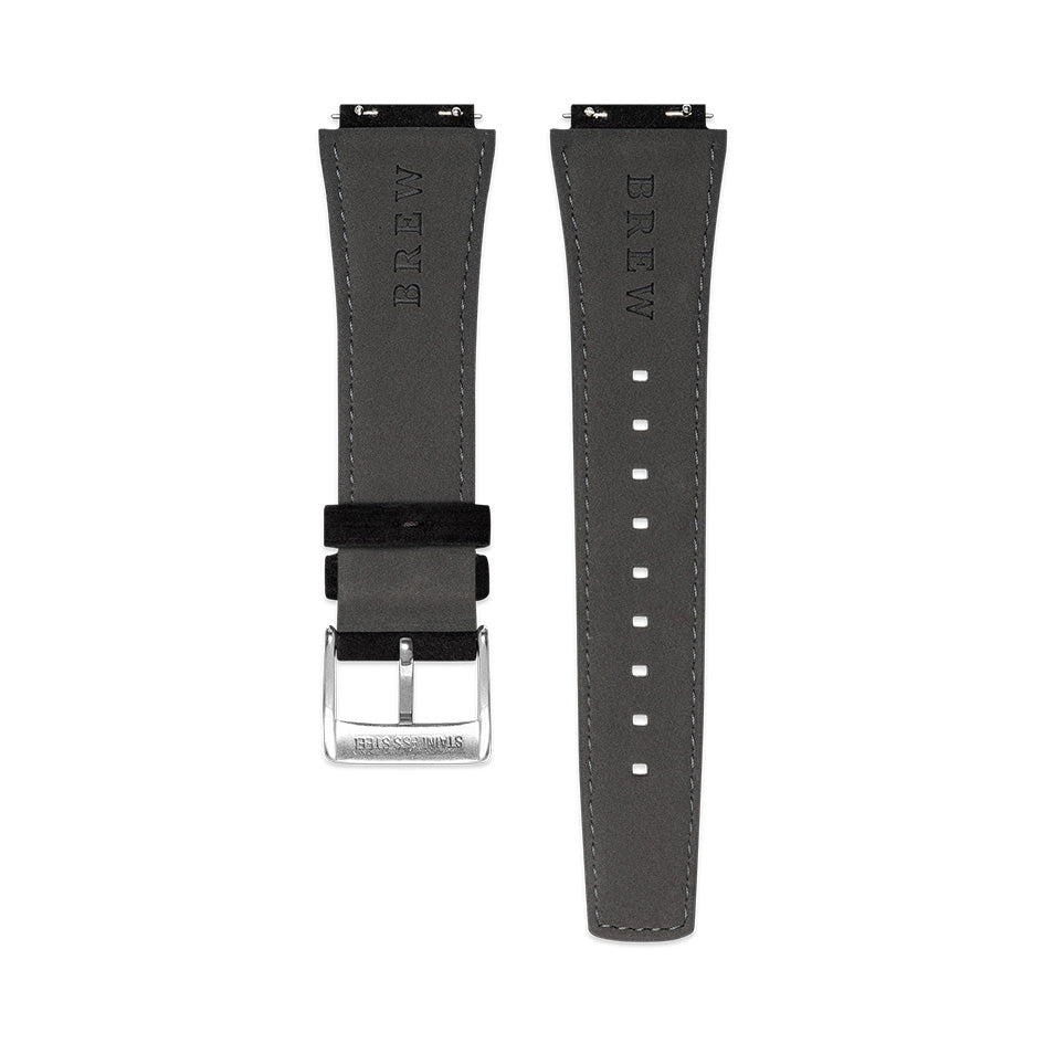 Black Suede Strap 19.50mm