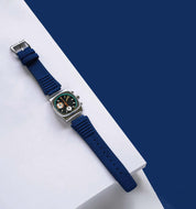 Metric - Navy Suede Strap 19.50mm