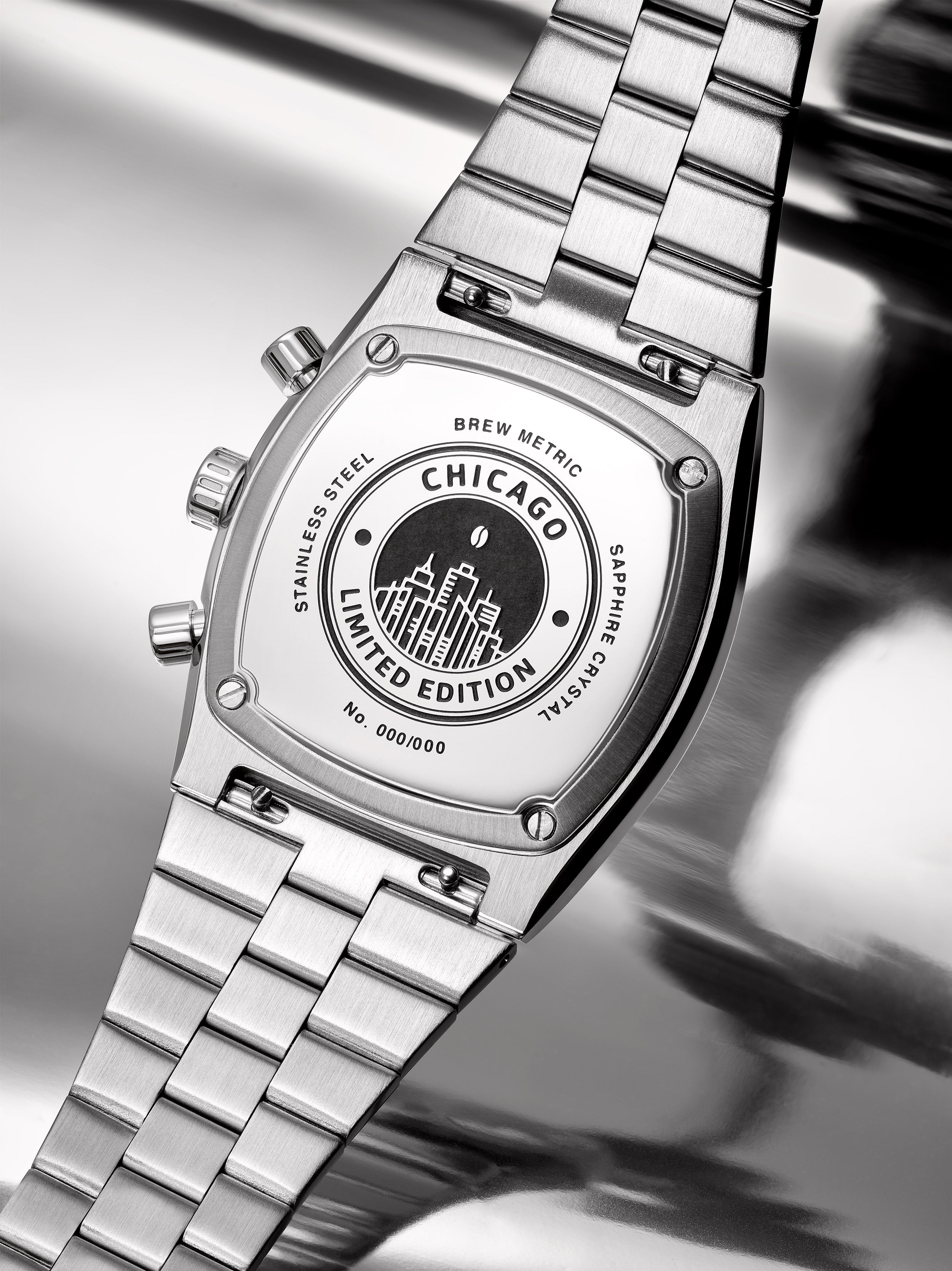Metric - Chrome Chicago Limited Edition Chronograph Watch