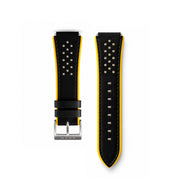 Metric - Leather + Suede Strap 19.50mm (Taxi-Yellow)