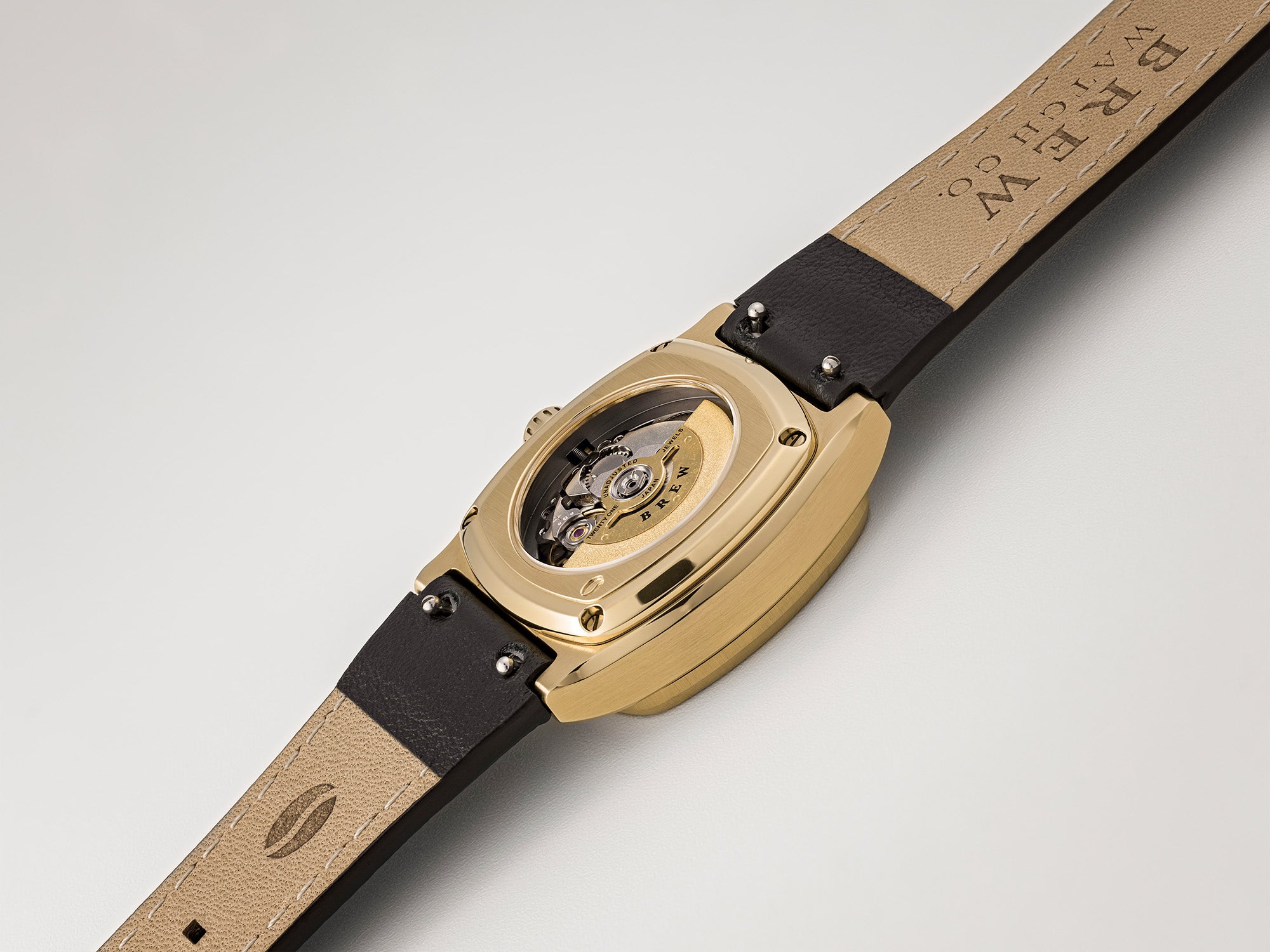 Metric Lite Leather Strap in Black 18.00mm