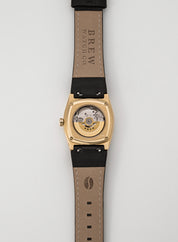 Metric Lite Leather Strap in Black 18.00mm