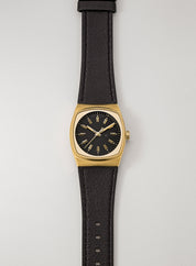 Metric Lite Leather Strap in Black 18.00mm