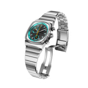 Metric - Teal and Yellow