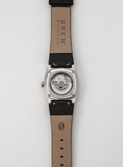 Metric Lite Leather Strap in Black 18.00mm