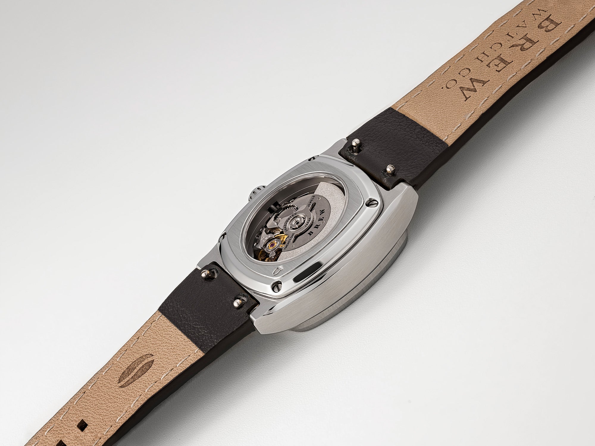 Metric Lite Leather Strap in Black 18.00mm