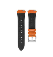Metric Leather Strap in Orange 19.50mm