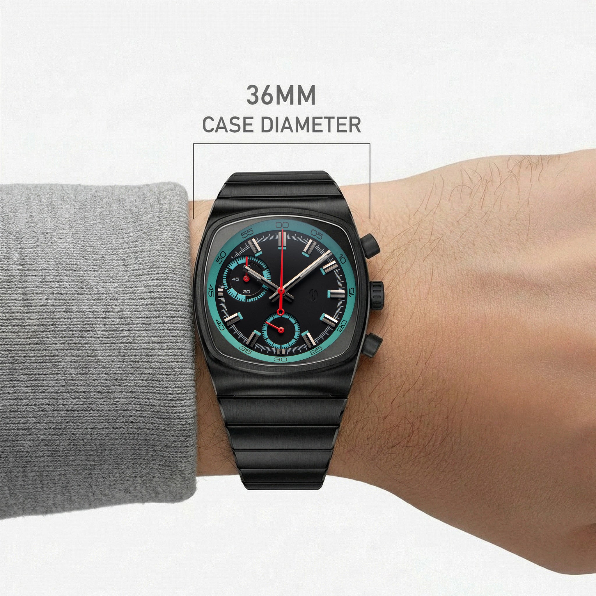 メトリック - ティールとイエロー