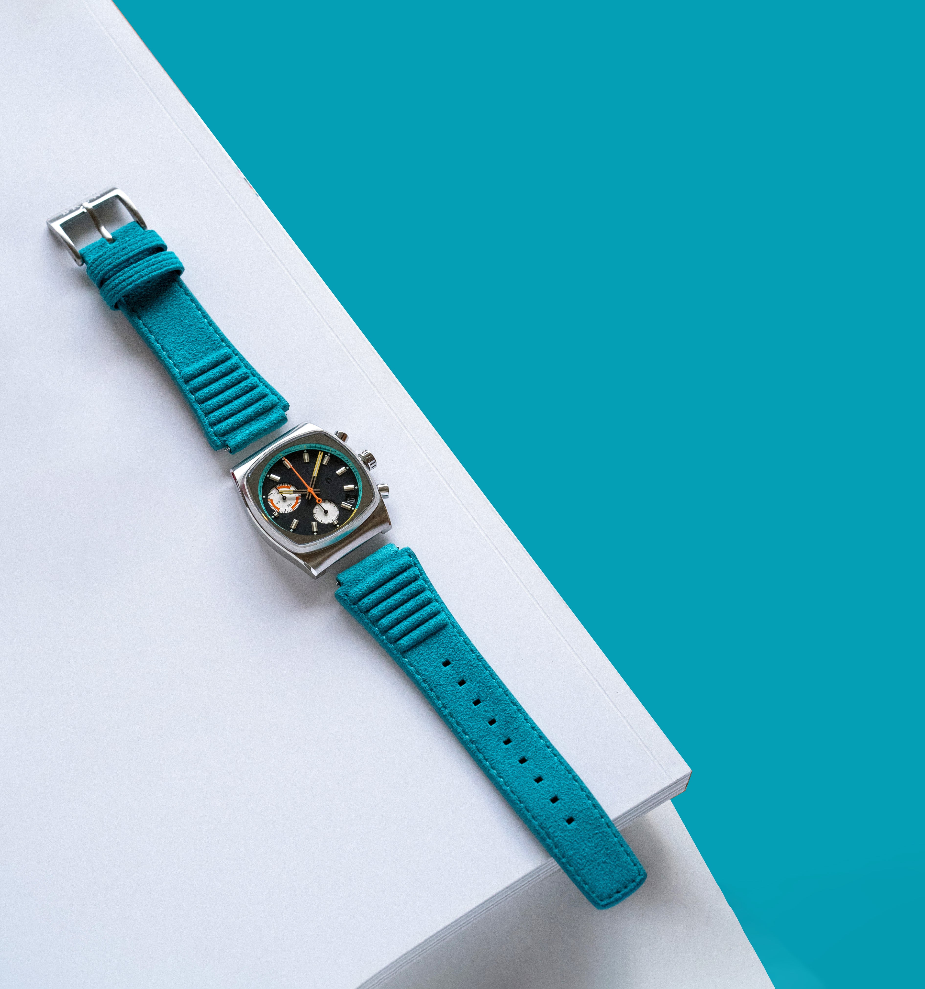 Metric - Teal Suede Strap 19.50mm