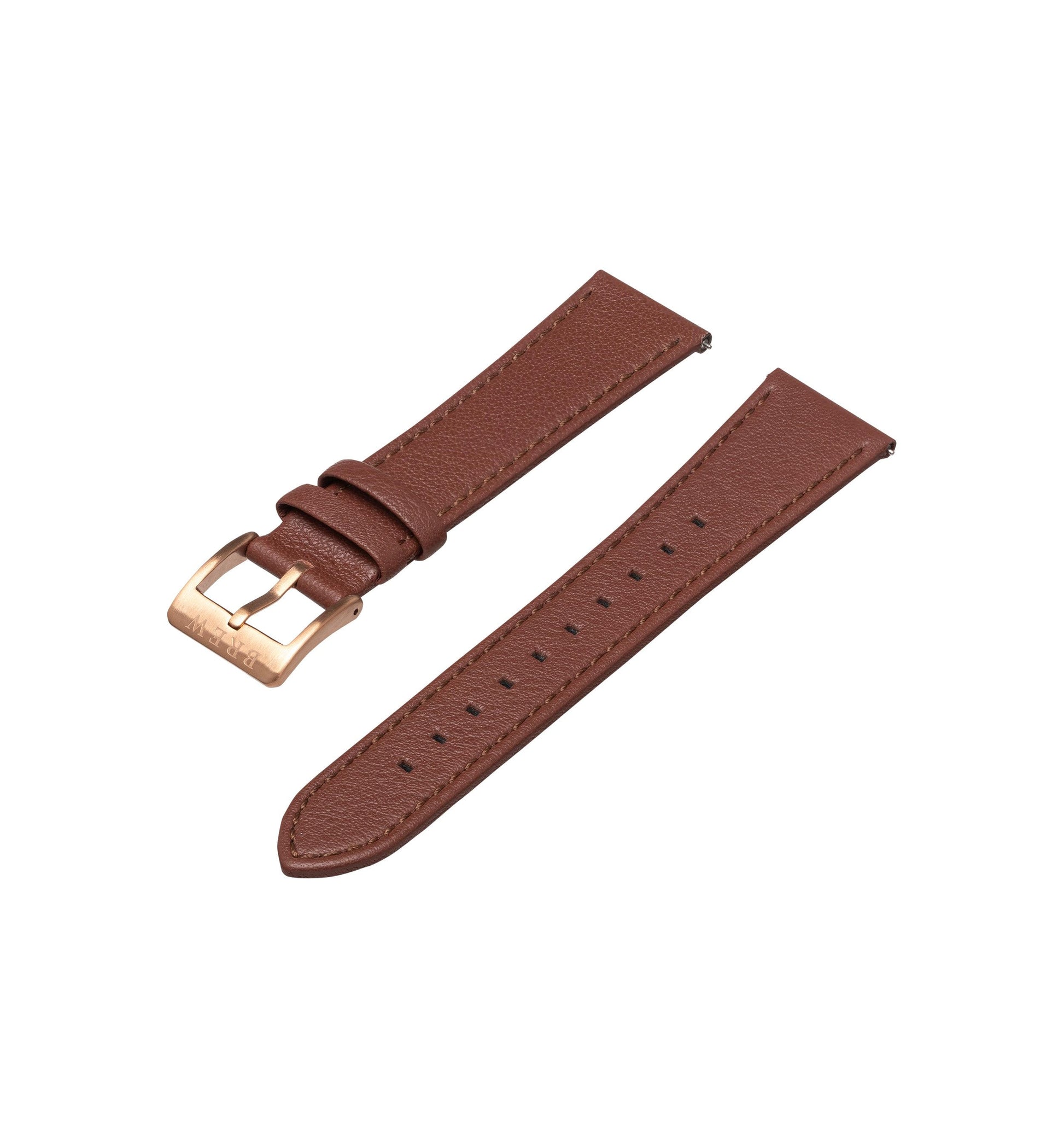 Leather Strap in Brown 22mm