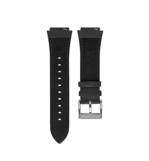 Metric Leather Strap in Black 19.50mm