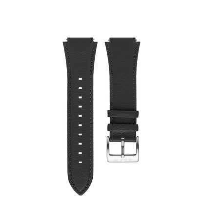 Metric Leather Strap in Black 19.50mm