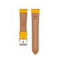 Leather Strap in Yellow Yoch 22mm